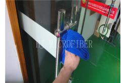 China Multifunctional Home Blue Microfiber Cleaning Cloth Towel For Car supplier