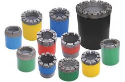 China Precision Engineered Impregnated Diamond Drill Bit Efficient Drilling Aq Bq Nq Hq Pq supplier