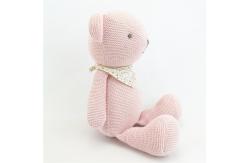 China Stuffed Customized Bear Toy Cute Pink Plush Teddy Bear Soft Toy supplier