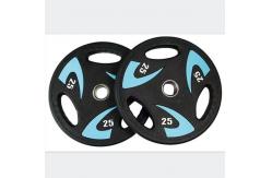 China Gym Weight Lifting Three Holes Hand Grip Barbell Plate 1.25 - 25kg supplier