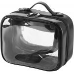 Multifunctional Transparent Double Travel Cosmetic Bag Case Waterproof Open Storage for sale