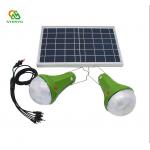 9W Solar Powered LED Shed Lights Remote Control Solar Lighting System For Home for sale