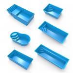 Aqua Park Fiberglass High Quality In Ground Swimming Pool Accessories Custom Part for sale