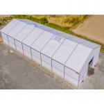 Pre Buildings Steel Frame Portal Pre Manufactured Metal Building Vibration Proof for sale