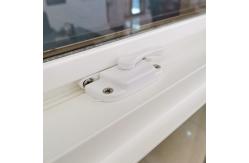 China ODM UPVC Tilt And Turn Windows PVC Glass Window With Fixed Mosquito Net supplier