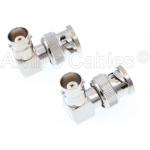 Right Angle BNC Connectors for HD SDI BNC Cable One Set