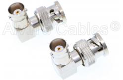China Right Angle BNC Connectors for HD SDI BNC Cable One Set supplier