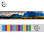 Lightweight Recycled Lenticular 3D Pictures Custom Ruler For School Student