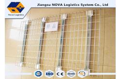 China Medium Duty Galvanised Steel Mesh Deck Railing , Pallet Rack Retail Shelving Systems  supplier