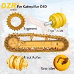 Whole Undercarriage Set  For CAT D4D All Series Top Track Roller Idler Sprocket Segment  For Undercarriage Spare Parts for sale