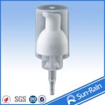 PP material liquid soap dispenser with foam pump for empty bottles for sale