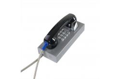 China CRS GSM SS Vandal Resistant Telephone IP65 Prison Spiral Cord supplier