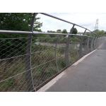 Balustrade Or Railing 2.0mm Architectural Wire Mesh 60*60mm Hole