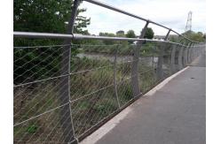 China Balustrade Or Railing 2.0mm Architectural Wire Mesh 60*60mm Hole supplier