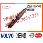 Common Rail Fuel Injector 20847327 20530081 22172535 BEBE4D34001 BEBE4D34101 for VOL D12D excavator truck EC360B engin for sale