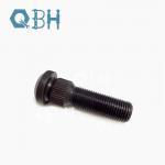 Round Head Tire Wheel Hub Fixings Knurled Bolt With Carbon Steel Material for sale