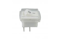 China Dust Proof Rocker Switch 2 Pins White Black T85 For Electric Equipment supplier