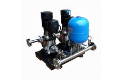 China Stainless Steel Manifold Water Booster Pump Set With Piplien And Pressure Tank supplier