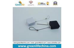 China Mini Square Anti-Theft Pull Box W/Long Straight Cable Loop End supplier