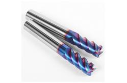 China Tungsten Carbide Flat Milling Cutter With Nano Coating For Steel Processing Solutions supplier