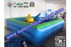 China 5x5M Gladiator Jousting Inflatable Sport Games , Square Jousting Arena supplier