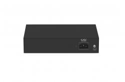 China Factory price gigabit 4 port poe switch 65W with poe watchdog supplier