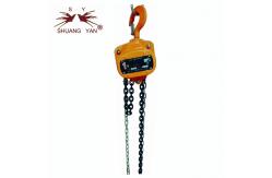 China High Wear Resistance Manual Chain Block Fine Appearance Laborsaving supplier