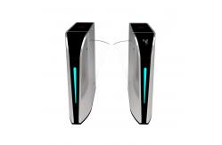 China BLDC Brushless Motor Flap Barrier Gate Turnstile Acrylic Barrier Baffle Barcode Scanner supplier