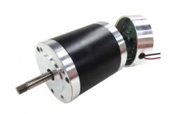 China 80mm 48V-310V Brushless DC Motor With Integrated Speed Controller 3000rpm supplier