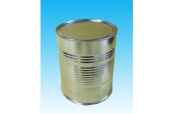 China Recylable Empty Metal Coffee Cans 750ml Round Tin Can supplier