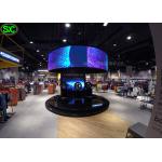 P4 Indoor High Definition Flexible Curve LED Billboards RGB 3 In 1