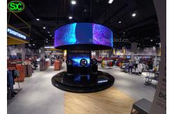 China P4 Indoor High Definition Flexible Curve LED Billboards RGB 3 In 1 supplier