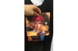 China Fabric Plastics 3D TPU Soft Lenticular Printing For Clothing supplier