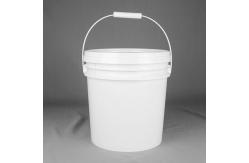 China 20L Food Grade 5 Gallon Plastic Buckets With Handle And Lid Plastic Pail supplier