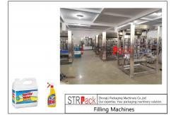 China Automatic Bottle Filling Capping Machine For Liquid Soap Laundry Detergent supplier