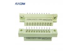 China 2 Rows Female DIN41612 Straight PCB 2x10P Eurocard Connector supplier