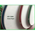 100% Pure Pulp Kraft Paper Compostable 60gsm Straw Paper With Custom Service