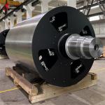 Thermal Roller for Plastic Film 350-750mm Diameter Electromagnetic Heating for sale
