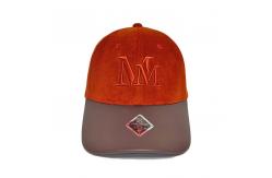 China Private Label 3d Embroidered Baseball Cap PU Brim Polyester Material supplier