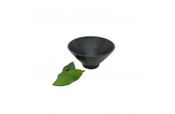 China Ramen Melamine Soup Bowl Non Toxic Melamine Noodle Bowl Matte Black supplier