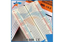 China ABS 20 - 29 AWG Arduino Breadboard Kit , 830 Points Solderless PCB Breadboard supplier