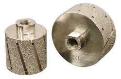 China Flat Edge Diamond Drum Wheel High Performance Abrasion Resistant Environmental Friendly supplier