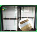 45 / 50gsm Hydrophobic Coating Food Grade MG Kraft Paper White Color For Packing for sale