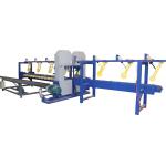 Log Double Cutting Saw Equipment Twin Heads Bandsaw Vertical Band Sawmill  for sale for sale