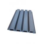 6ft Waterproof Wood plastic WPC Fluted Wall Panel Board Outdoor decking for sale