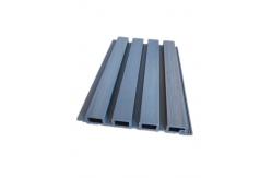 China 6ft Waterproof Wood plastic WPC Fluted Wall Panel Board Outdoor decking supplier