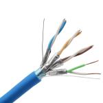CAT7 CAT 7 22AWG 23AWG Shielded Indoor Outdoor 1000FT LAN Cable Ethernet 1000mhz Network SFTP Cable LSZH for sale