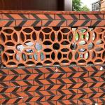 Matte Surface Finish Decorative Terracotta Bricks For Fences for sale