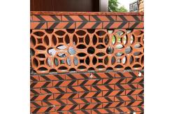 China Matte Surface Finish Decorative Terracotta Bricks For Fences supplier