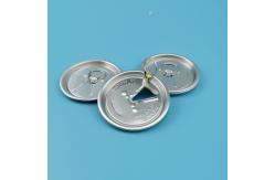 China RPT Aluminum 126.5mm Easy Open Plastic Lids For Tin Cans supplier